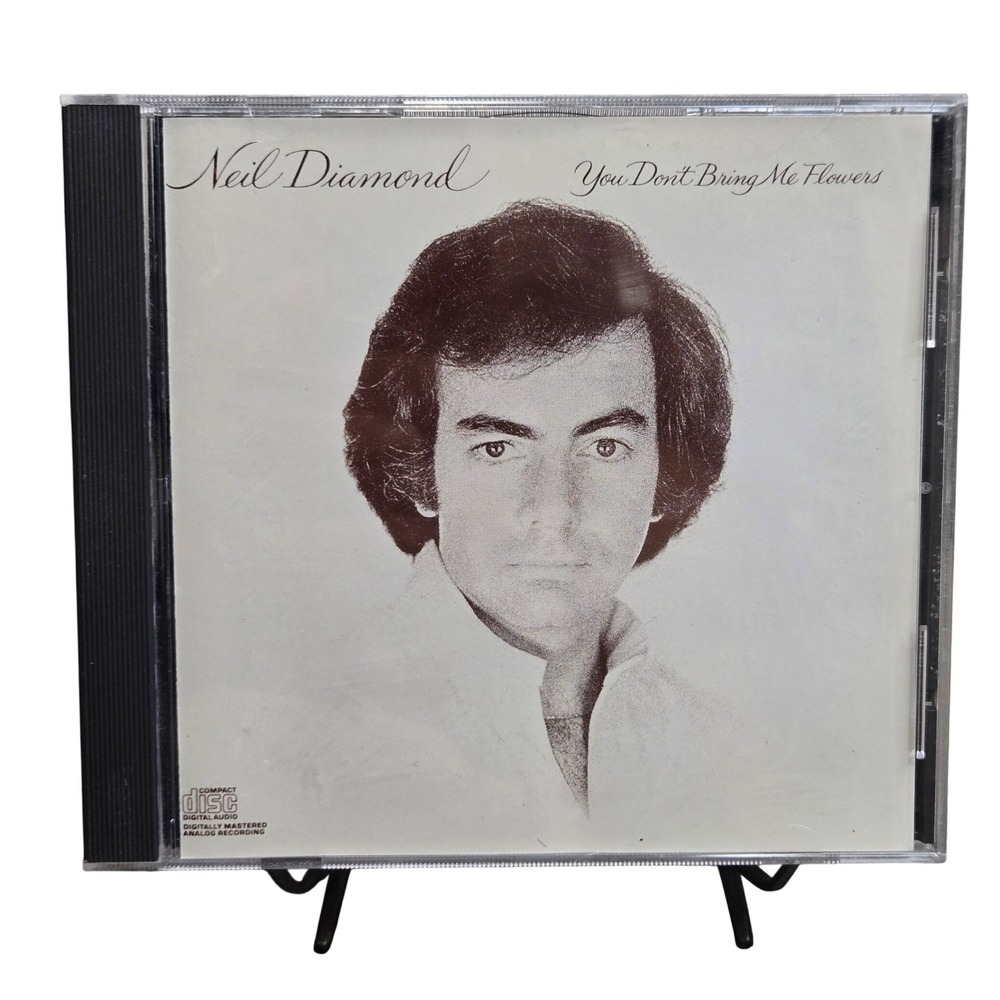 Neil Diamond You Dont Bring Me Flowers Audio CD CK 35625 Columbia 1978 Tested